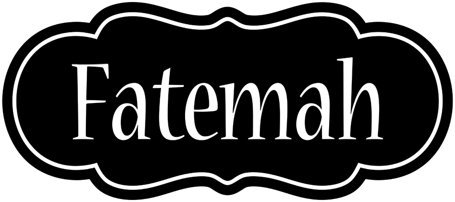 Fatemah welcome logo