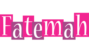 Fatemah whine logo