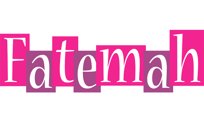 Fatemah whine logo
