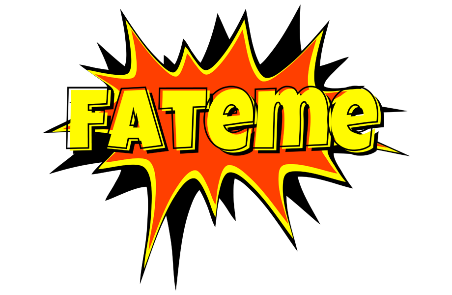Fateme bazinga logo