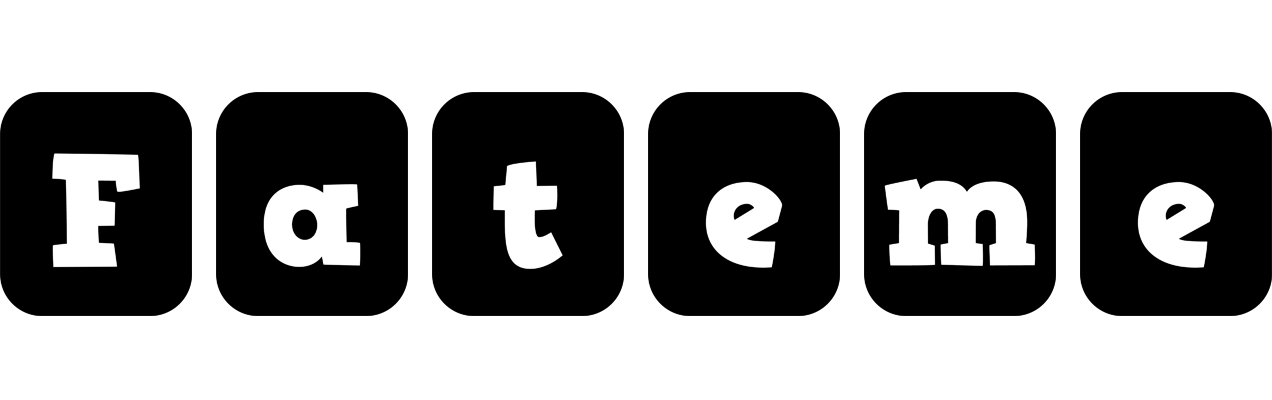 Fateme box logo