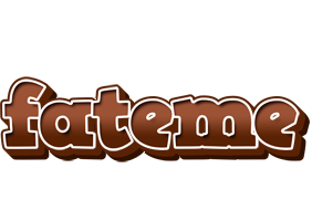 Fateme brownie logo