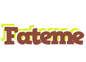 Fateme caffeebar logo