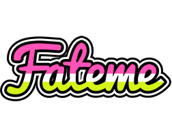 Fateme candies logo