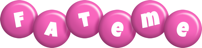 Fateme candy-pink logo