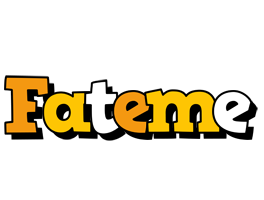 Fateme cartoon logo