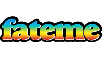 Fateme color logo