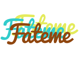 Fateme cupcake logo