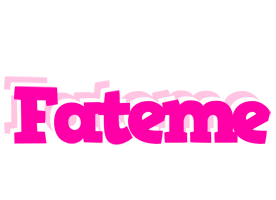 Fateme dancing logo