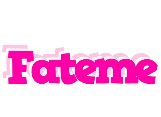 Fateme dancing logo