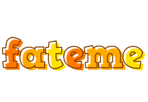 Fateme desert logo