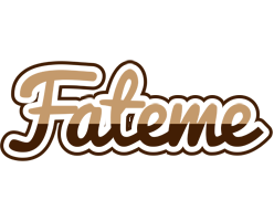 Fateme exclusive logo