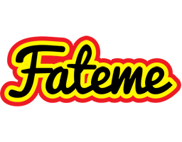 Fateme flaming logo