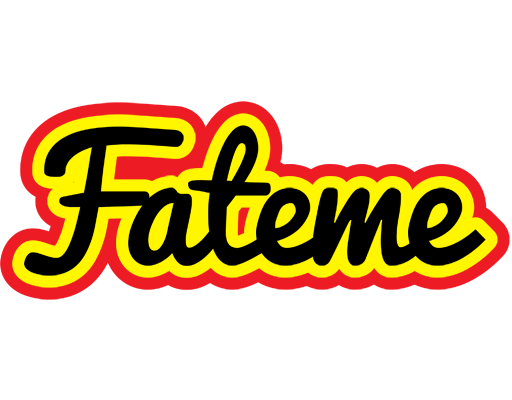 Fateme flaming logo