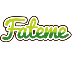 Fateme golfing logo