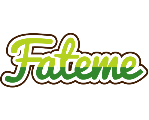 Fateme golfing logo