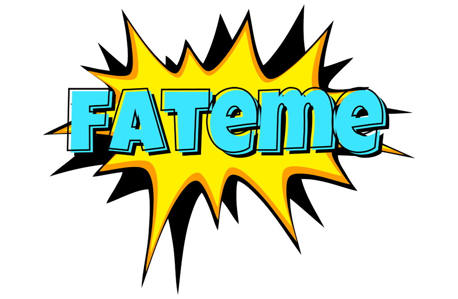 Fateme indycar logo