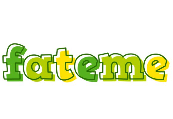 Fateme juice logo