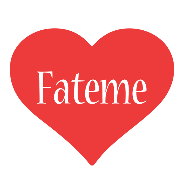 Fateme love logo