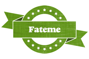 Fateme natural logo