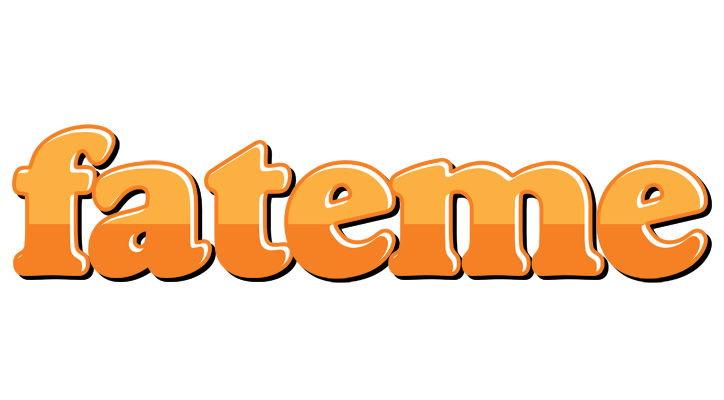 Fateme orange logo