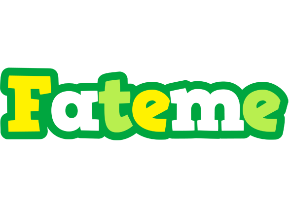 Fateme soccer logo