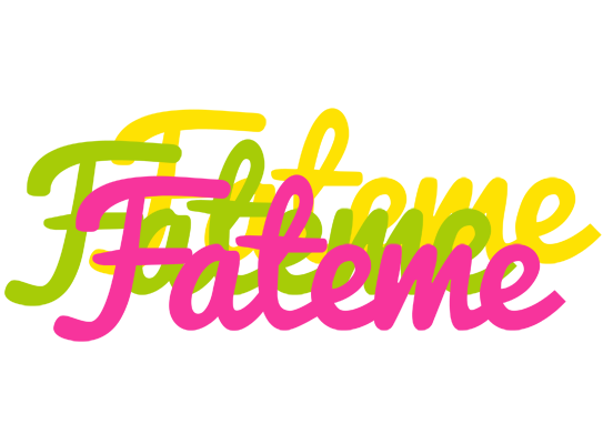 Fateme sweets logo