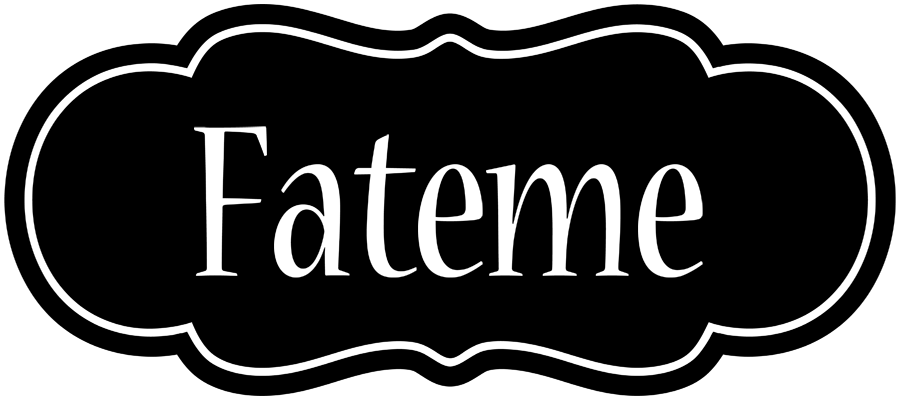 Fateme welcome logo