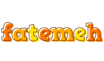 Fatemeh desert logo