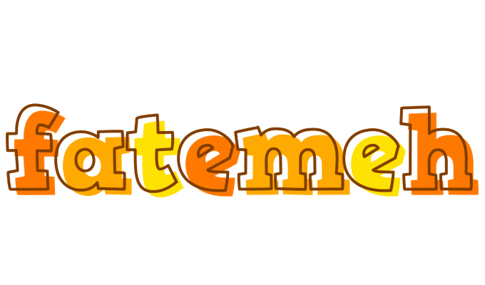 Fatemeh desert logo