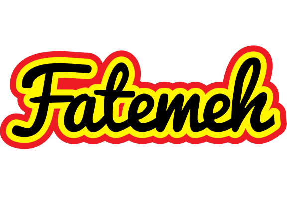 Fatemeh flaming logo