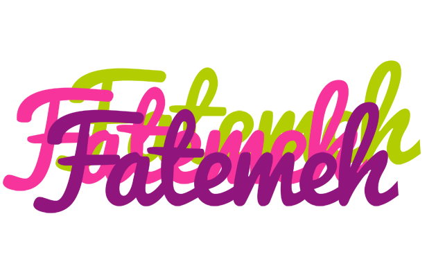 Fatemeh flowers logo