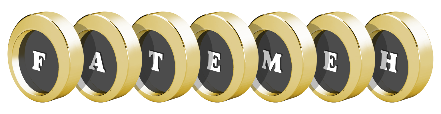 Fatemeh gold logo