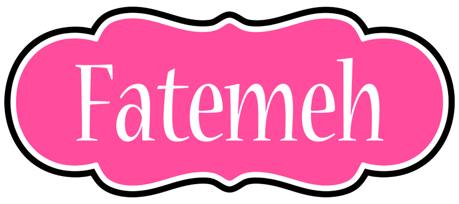 Fatemeh invitation logo