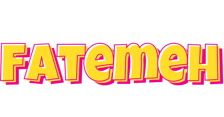 Fatemeh kaboom logo
