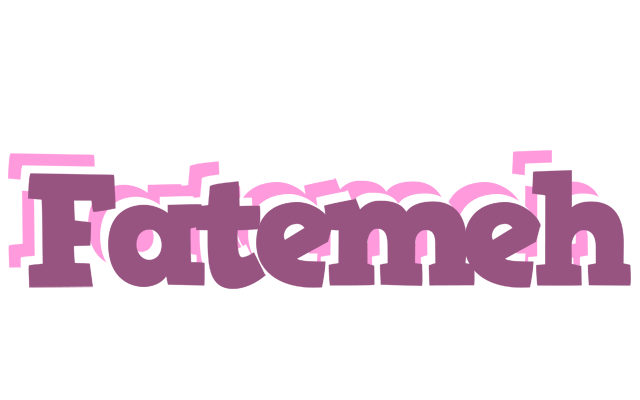 Fatemeh relaxing logo