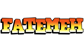 Fatemeh sunset logo