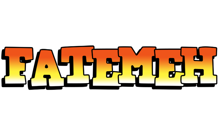 Fatemeh sunset logo