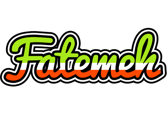 Fatemeh superfun logo