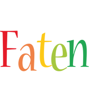 Faten birthday logo