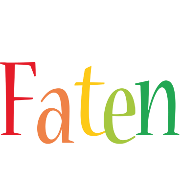 Faten birthday logo