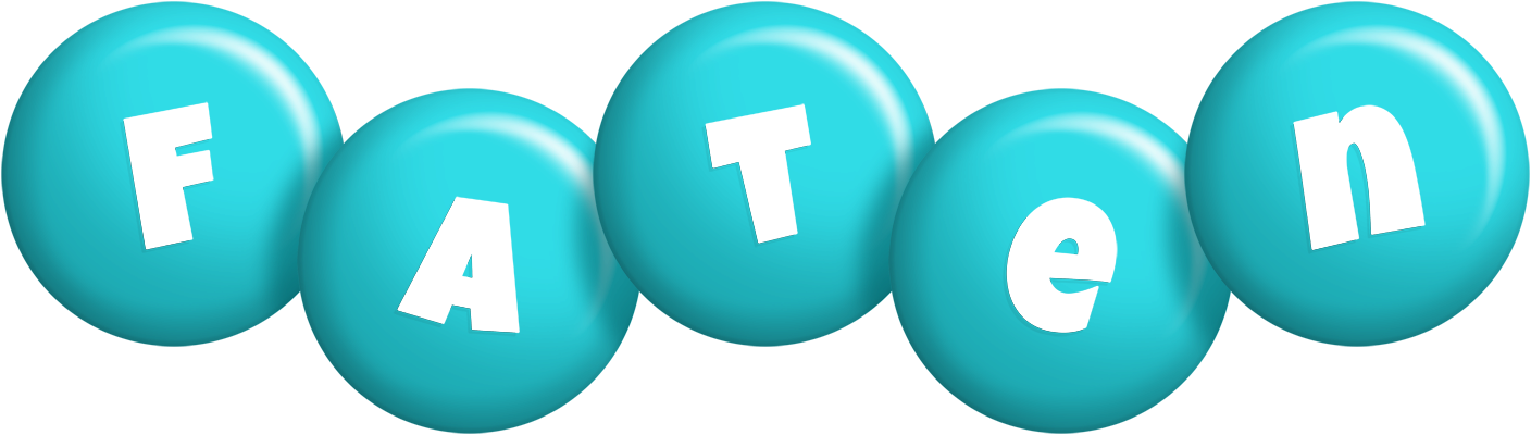 Faten candy-azur logo