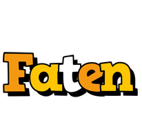 Faten cartoon logo