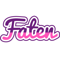 Faten cheerful logo