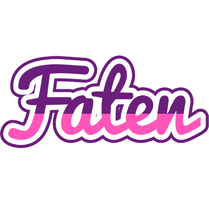 Faten cheerful logo