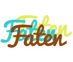 Faten cupcake logo