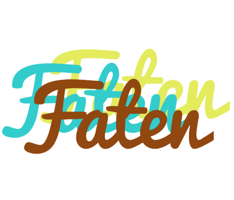 Faten cupcake logo