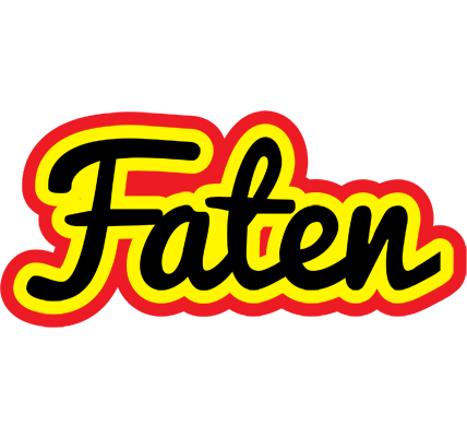Faten flaming logo