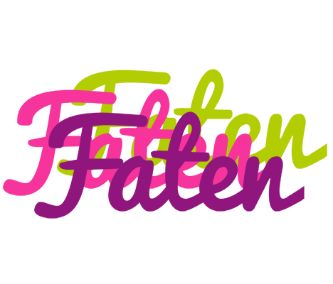 Faten flowers logo