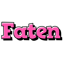 Faten girlish logo